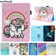 Case For Samsung Galaxy Tab S5e 10.5" SM-T720 SM-T725 2019 Cover Coque leather Painted Cartoon Flip soft tablets case kimTHmall