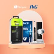 Oral-B x Gillette: Genius 9000 Electric Toothbrush (Black) + Gillette Labs with Exfoliating Razor w/ Travel Case