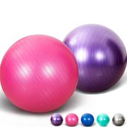 2019  Sports Yoga Balls Bola Pilates Fitness Gym Balance Fitball Exercise Pilates Workout Massage Ball 45cm 55cm 65cm 75cm