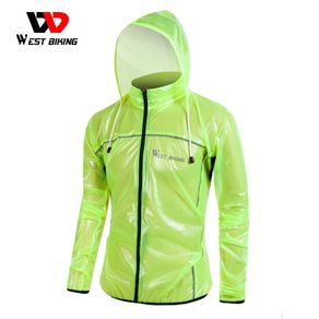 WEST BIKING Waterproof Mountain Bike Raincoat Cycling Clothing Bike Raincoat/Windbreaker Cycling Rain Jacket Jerseys