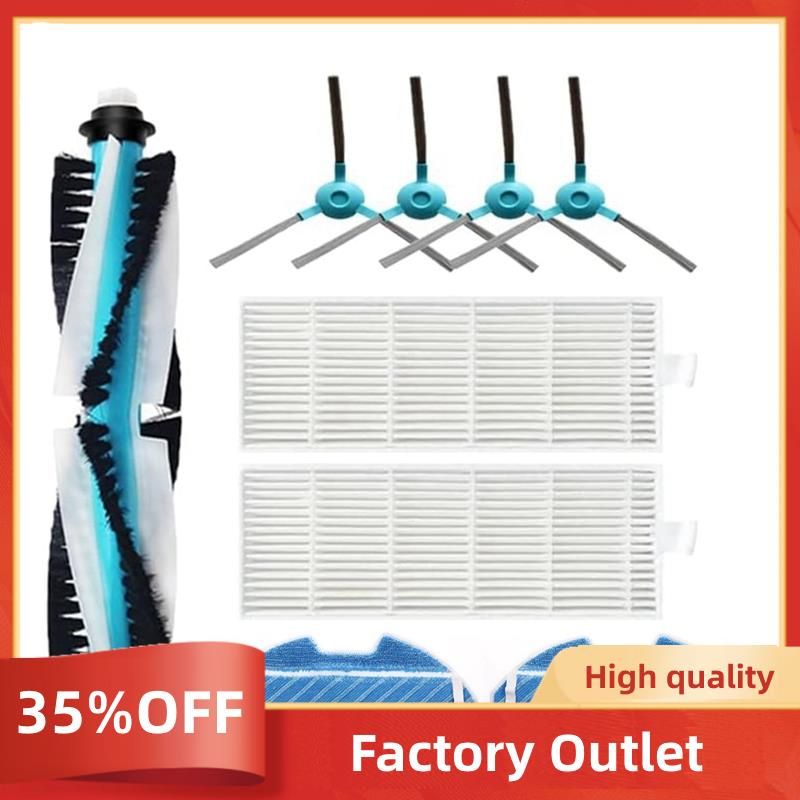 Compatible For Cecotec Conga 11090 Spin Revolution Main Side Brush Hepa  Filter Mop Cloth Accessories Spare Parts Replacement Kit
