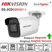 Hikvision Original International version 8MP(4K) DS-2CD2085G1-I Network Bullet Camera IP Camera Powered by Dark SD Card Slot