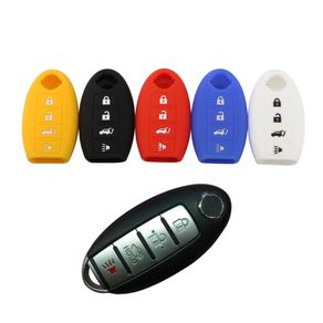 4 Button Key Fob Cover Car Key Case Cover for Nissan Qashqai J10 J11  X-Trail T31 T32 Kicks Tiida Pathfinder Murano Juke Infiniti