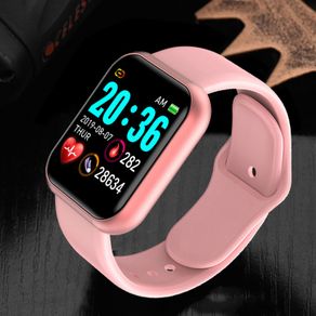 D20 Pro Smart Watch Men Women Sport Bluetooth Wristband Blood Pressure Count Monitoring Heart Rate Fitness Bracelet Tracker Y68