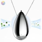Home Portable USB Ioniser Mini Fresher Negative Ion Ozone Wearable Air Purifier Necklace Personal Ionizer For Adults Kids JP6