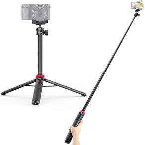 Ulanzi Extendable Mini Tripod Stand Flexible Portable Selfie Stick with 360° Rotatable Ball Head Quick Release Plate Pho   A0220