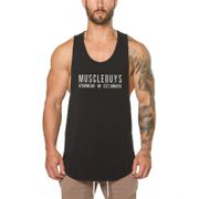 Brand Workout Mens Tank Top New Fashion Vest Mesh Gym Clothing Bodybuilding Musculation Fitness Singlets Sleeveless Sport Shirt