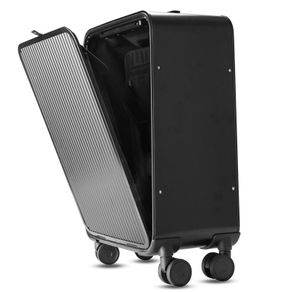 20" inch aluminium suitcase TAS LOCK 100% spinner business trolley luggage bag on wheel