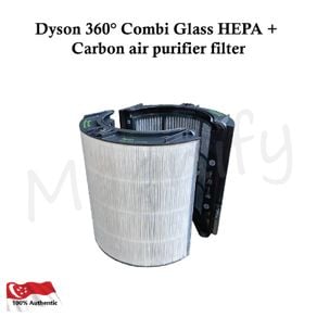 Glass hepa and store inner carbon filter