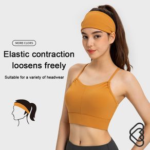 FENIN Sports Headband Female Sweat Band Fashion Running Fitness Yoga Sweat-absorbent Headscarf Headband Headband Headband Headband