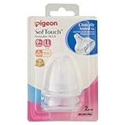 Pigeon Softouch Peristaltic Plus Nipple Blister, 2Pc