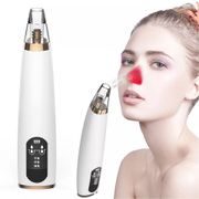 Electric Blackhead Remover LCD vacuum Facial Skin Care face Cleanser Portable Whitehead Acne Vacuum Suction Pore Clean Machine Beauty Device Tips tools去黑頭祛白頭美容儀