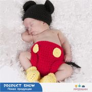 Newborn Baby Boys Girls Cute Crochet Knit Costume Prop Outfits Photo Photography