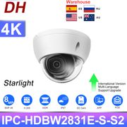DH IP Camera 8MP IPC-HDBW2831E-S-S2 4K POE Dome IK10 IP67 IR CCTV Security Video Surveillance Protection Camera Home 