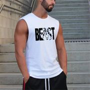 Brand Workout Fashion Gym Tank Top Men Summer Clothing Bodybuilding Fitness Singlets Stringer Sleeveless Shirt Muscle Sport Vest