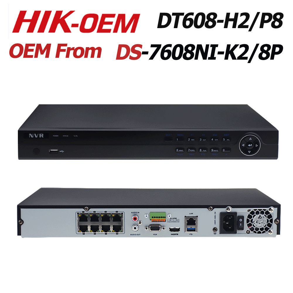 nvr hikvision 8 poe