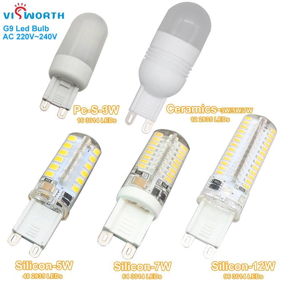 5w led g9 capsule warm white