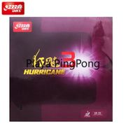 DHS Hurricane 3 (Control / Loop) Pips-in Table Tennis (PingPong) Rubber With Sponge