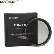 K&F CONCEPT ND2 to ND400 40.5MM 52MM 55MM 58MM 67MM 77MM 82MM  Slim Fader Variable ND Lens Filter Adjustable Neutral Density