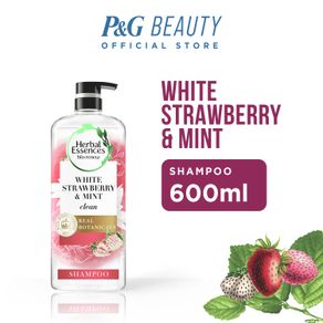 Herbal Essences Bio: Renew Silicone Free White Strawberry & Mint Clean 90% Natural Origin Shampoo 600 ml