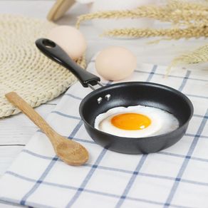 Hot Non-stick Copper Frying Pan with Ceramic Coating Handle Iron Frying Cooking Pan Breakfast Egg Pancake Pot Cookware