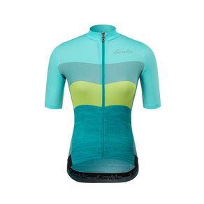 Women Bike Jersey Mountain Road MTB Top Breathable Shirts Short Sleeve