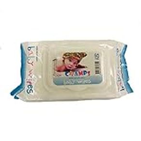 Champs Scented Baby Wipes with Lid, 80ct
