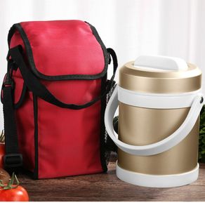 Kids Adult Hot Food Flask Thermos Vacuum Warmer Food Container Lunch Box  480ml