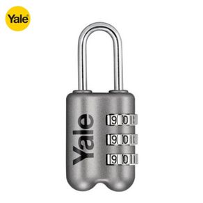 YALE YP2/23/128/1 GREY Luggage Pad Lock