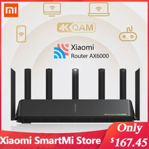 Orginal Xiaomi AX6000 AIoT WiFi Router 4K QAM 6000Mbs Mesh MU-MIMO&OFDMA Transmission Signal Network Amplifier Router Mi Home