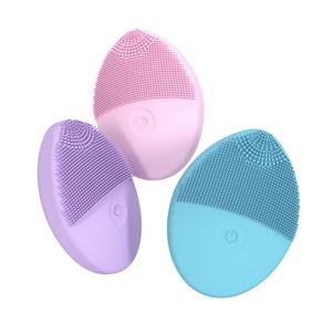 Silicone Face Cleansing Brush Electric Facial Cleanser Cleansing Skin Deep Washing Massage Brush Face Washing Product