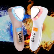 LED Hot Cold Hammer Ultrasonic Cryotherapy Facial Lifting Vibration Massager Face Body Spa Import Export Beauty Salon Machine