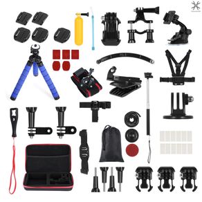 [T&H] Andoer 50-in-1 Action Camera Accessories Kit Sports Camera Accessories Set with Carrying Case