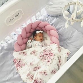 Baby Nest Bed Portable Crib Travel Bed Infant Toddler Cotton Cradle For Newborn Baby Bassinet Bumper