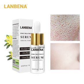 LANBENA 15ML Pores Shrink Serum Hydrating Oil Control Balance Skin Care Essence Natural T Zone Care Smooth Skin Care Gel