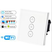 EU/UK WiFi Smart Wall Touch Light Dimmer Switch Smart Life/Tuya APP Remote Control Works With Alexa And Google Home