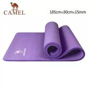 Camel NBR Yoga Mat Men and Women Sports Non-slip Yoga Fitness Mat / 185*80*1.5cm