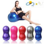 Sports Yoga Balls Pilates Peanut Fitness Ball Gym Exercise Balance Fitball Explosion-proof Exercise Pilates Workout Massage Ball