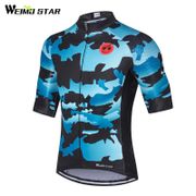 Weimostar Bike Team Men Cycling Jersey Shirts Short Sleeve Cycling Clothing Summer mtb Bicycle Jersey Bike Wear Cycle Clothes