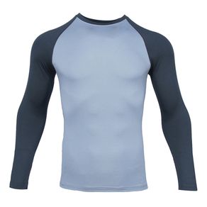 New Men's Rashguard Running Shirt Gym Shirt Long Sleeve Sports Compression Shirt Dry Fit Shirts For Men Fitness