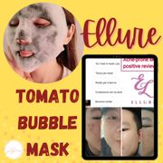 READY STOCKS 😍 Deep Cleansing Ellure Tomato Resonance Graphene Bubble Mask / Exfoliating Mask