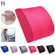 [Ready Stock] New Memory Foam Lumbar Back Support Cushion Relief Pillow for Office Home Car Auto Travel Seat Chair HPF