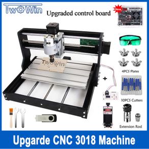 CNC 3018 PRO Laser Engraver Wood CNC Router Machine GRBL ER11 Hobby DIY  Engraving …