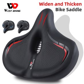 WEST BIKING Widened and Thickened 33cm Big Cushion Mountain Road Bike  Saddle Riding Accessories Equipment bike accessories