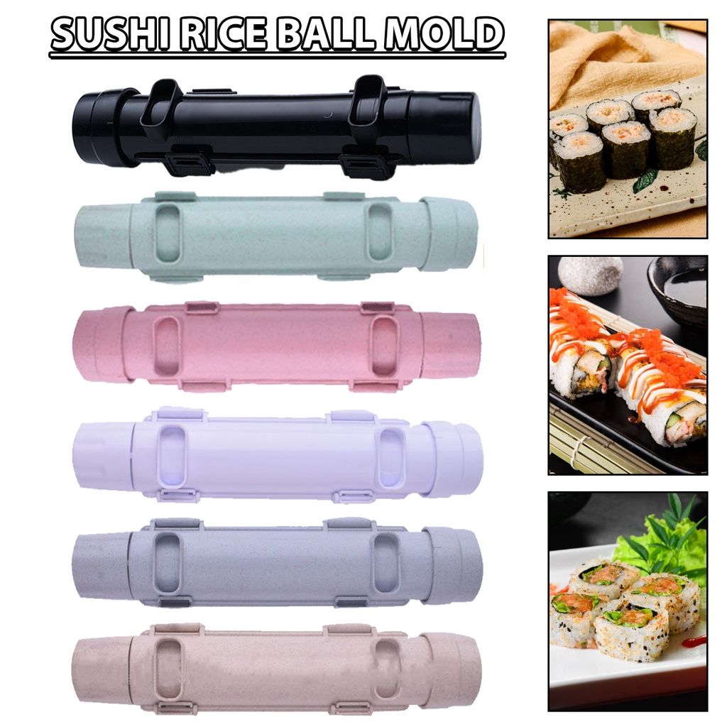 Portable Kitchen DIY Sushi Roller Maker Seaweed Nori Sushi Curtain Mold Tool