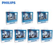 Philips Diamond Vision H1 H4 H7 H8 H11 9005 9006 HB3 HB4 12V DV 5000K Cool White Light Car Halogen Headlight Fog Lamp,2X