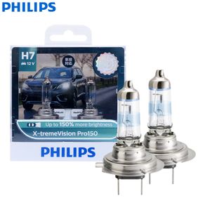 Philips X-treme Vision Pro150 H7 12V 55W PX26d 150% More Bright Car Halogen Head Light HL Beam ECE Auto Lamps 12972XVPro150 Pair