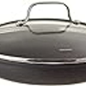 Cuisinart 625-30D Chef's Classic Nonstick Hard-Anodized 12-Inch Everyday Pan with Medium Dome Cover,Black