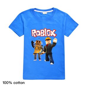 Kids Boys Girls Anime Cartoon Roblox Printed Short Sleeve O Neck T Shirt Casual Top