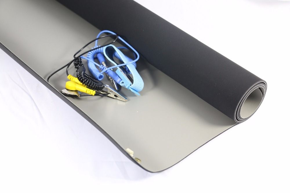700*500*2.0mm Anti Static Mat+Ground Wire+ESD Wrist For Mobile Computer  Repair Antistatic Blanket,ESD Mat Prices and Specs in Singapore, 02/2024
